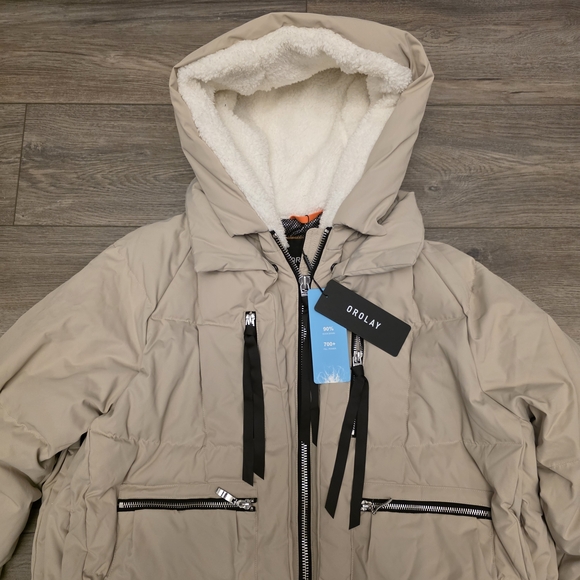 Orolay Down Puffer Jacket 90% Duck Down NWT - Picture 7 of 14